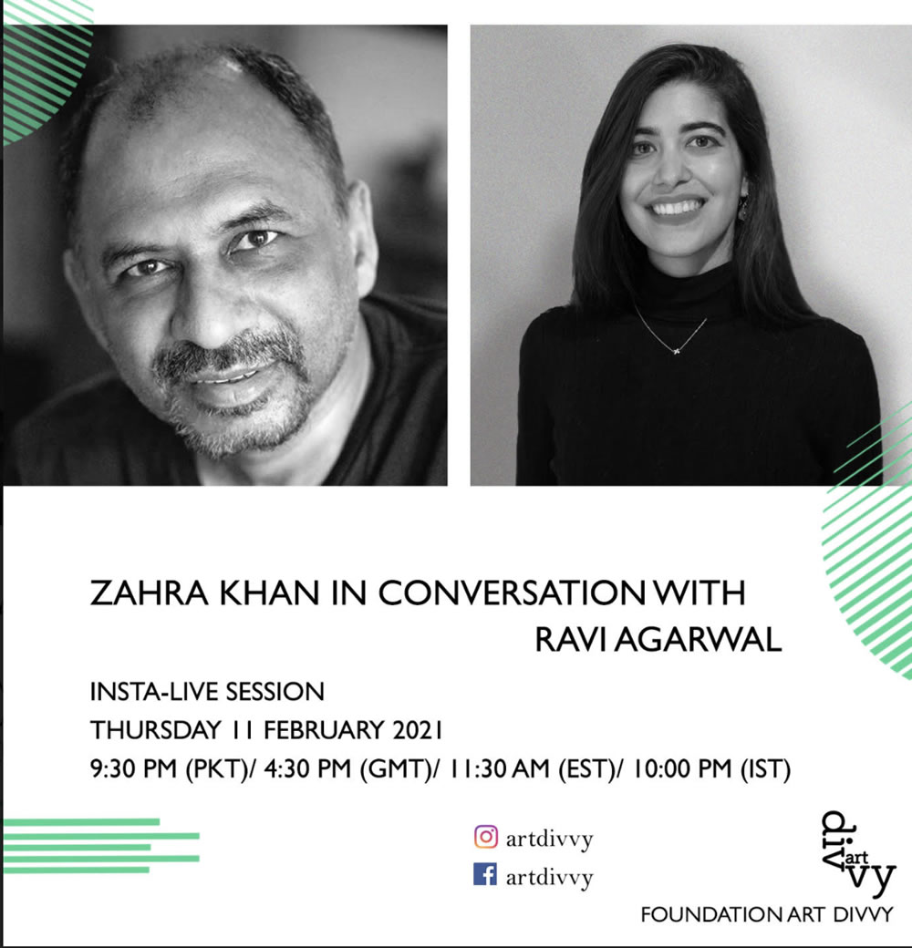 Zahra Khan in Conversation with Ravi Agarwal